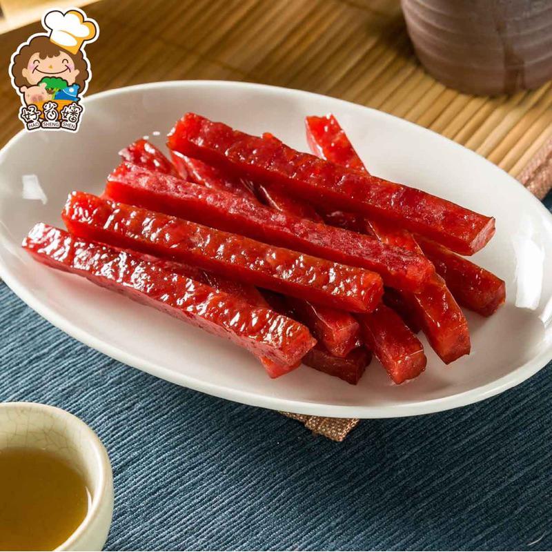 【億兆食品】好省嬸-蜜汁QQ肉條200g/包（約11-12條）每條（獨立真空包裝）-附發票-細節圖2