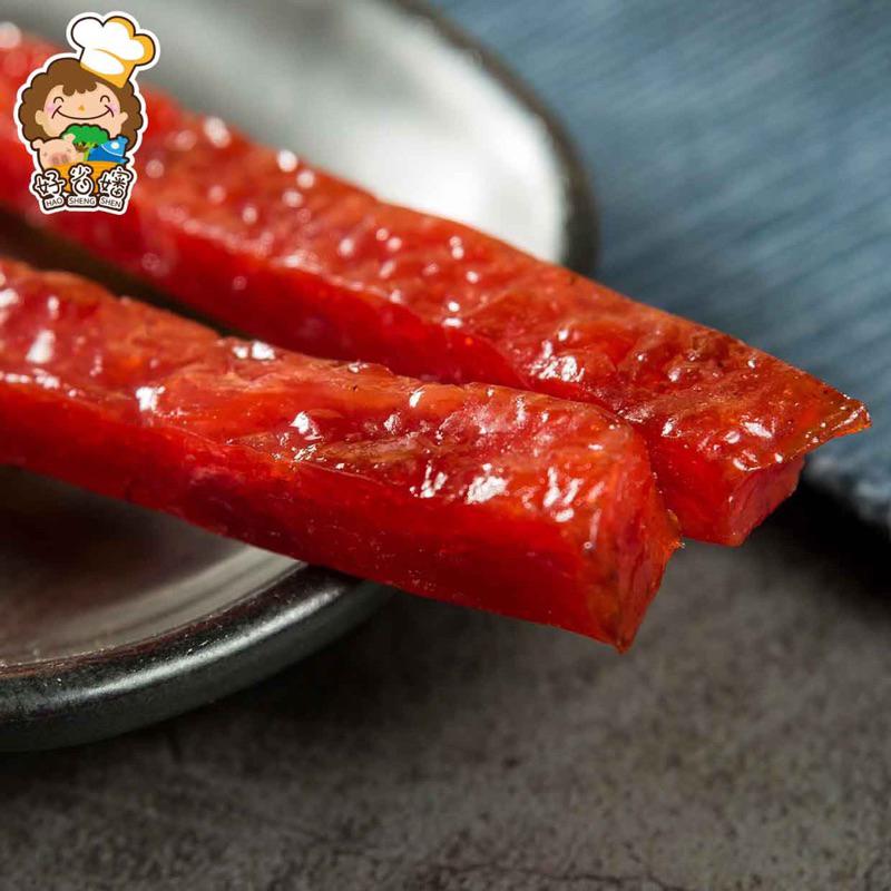 【億兆食品】好省嬸-蜜汁QQ肉條200g/包（約11-12條）每條（獨立真空包裝）-附發票-細節圖3
