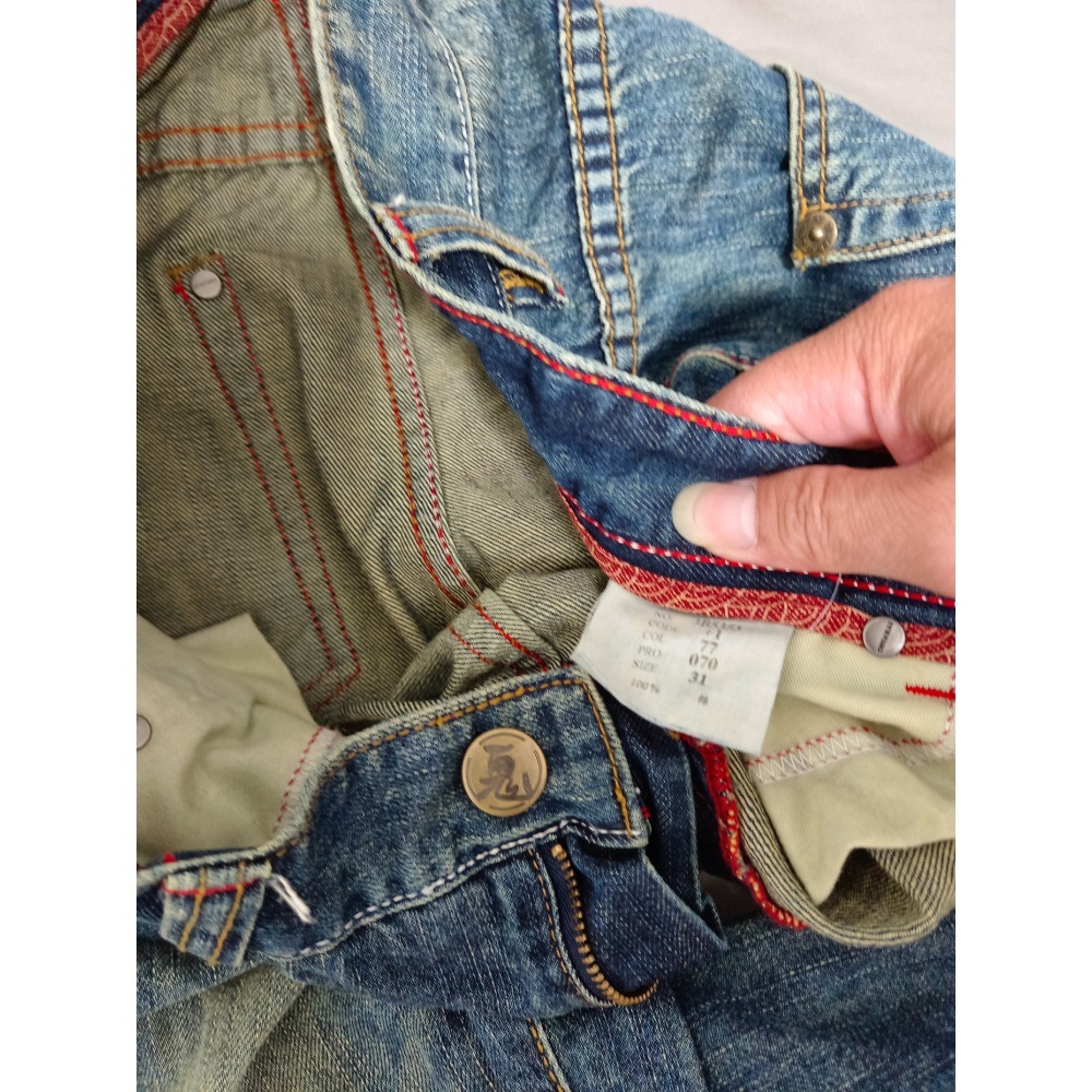 鬼洗正版牛仔褲-細節圖3