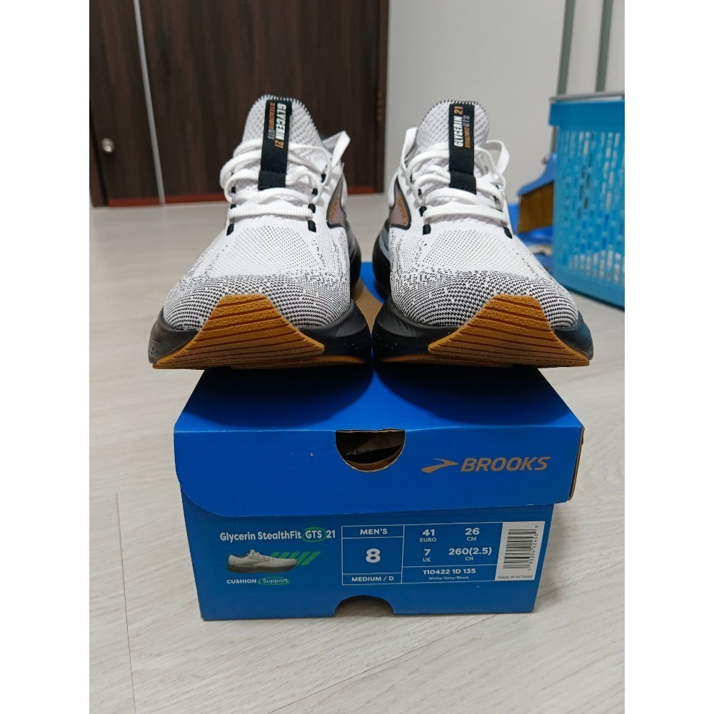 Brooks男版GLYCERIN SF GTS 21 甘油系列21代服貼楦寬GTS款-細節圖2