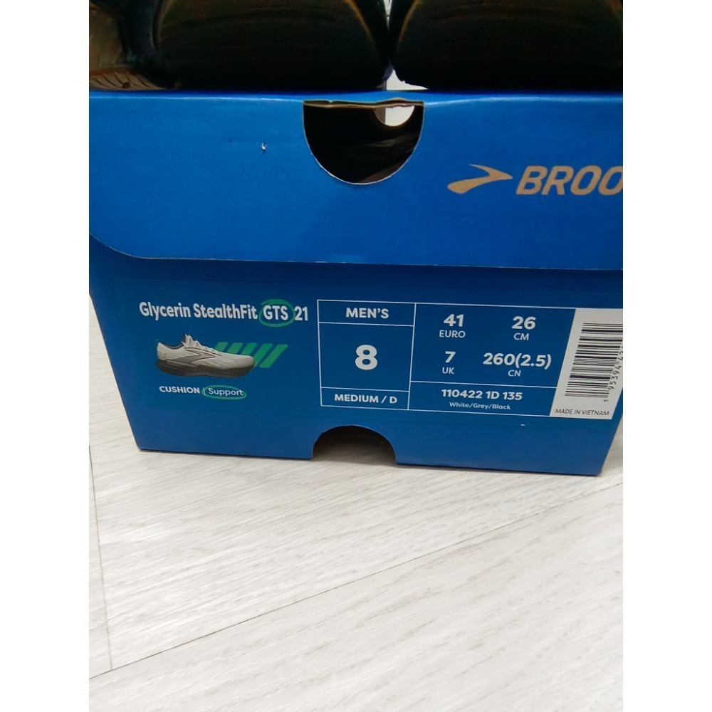 Brooks男版GLYCERIN SF GTS 21 甘油系列21代服貼楦寬GTS款-細節圖3