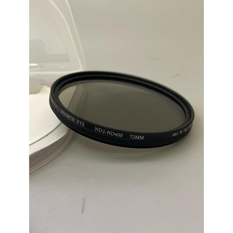 二手 FORUTH EYE 72mm ND2-ND400 可調式減光鏡-細節圖2