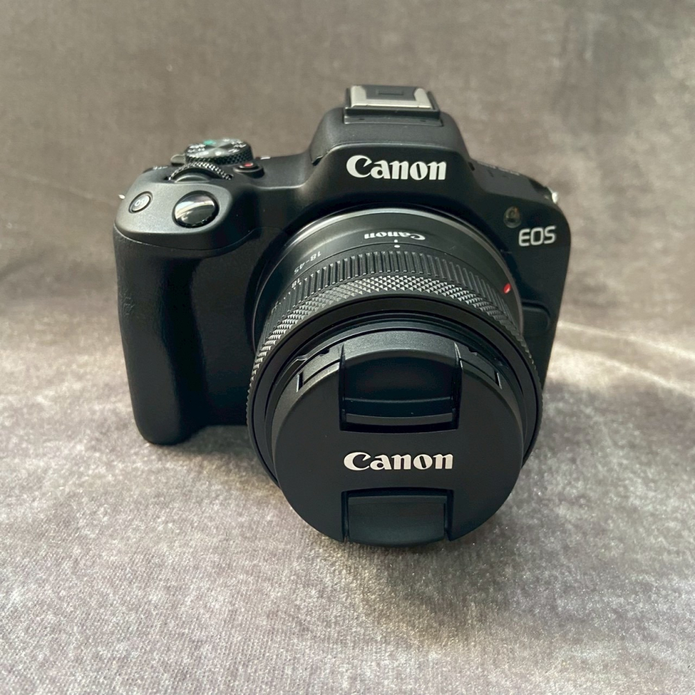 Canon R50 + RF-S 18-45mm IS STM KIT 保內 黑色 公司貨-細節圖2