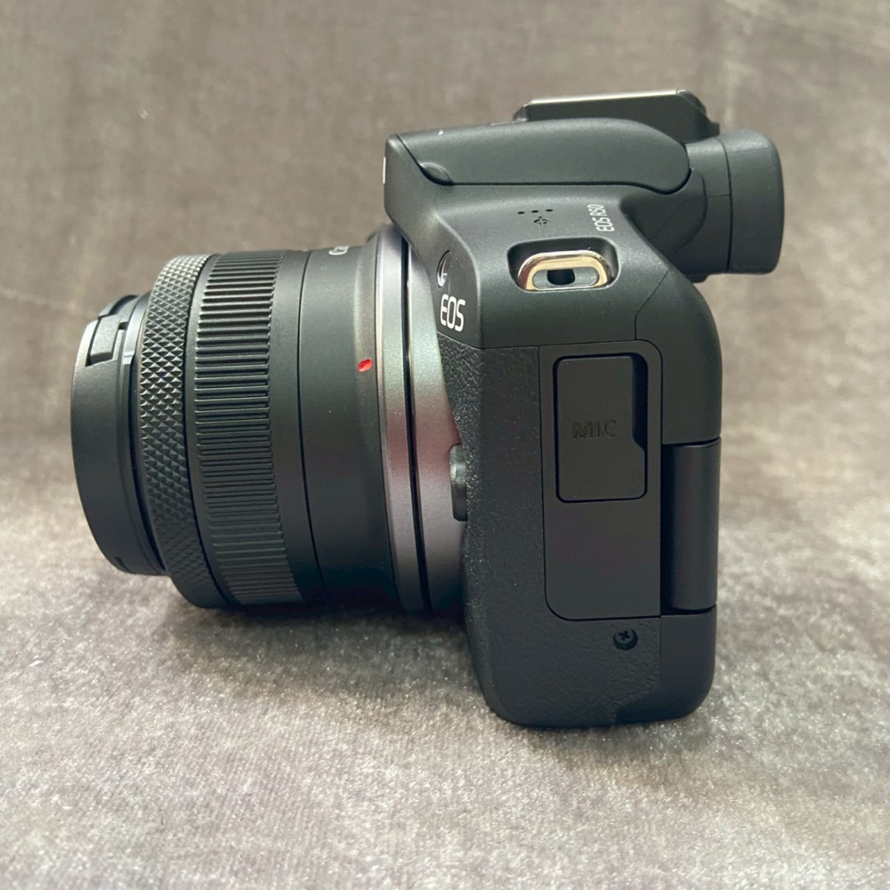 Canon R50 + RF-S 18-45mm IS STM KIT 保內 黑色 公司貨-細節圖6