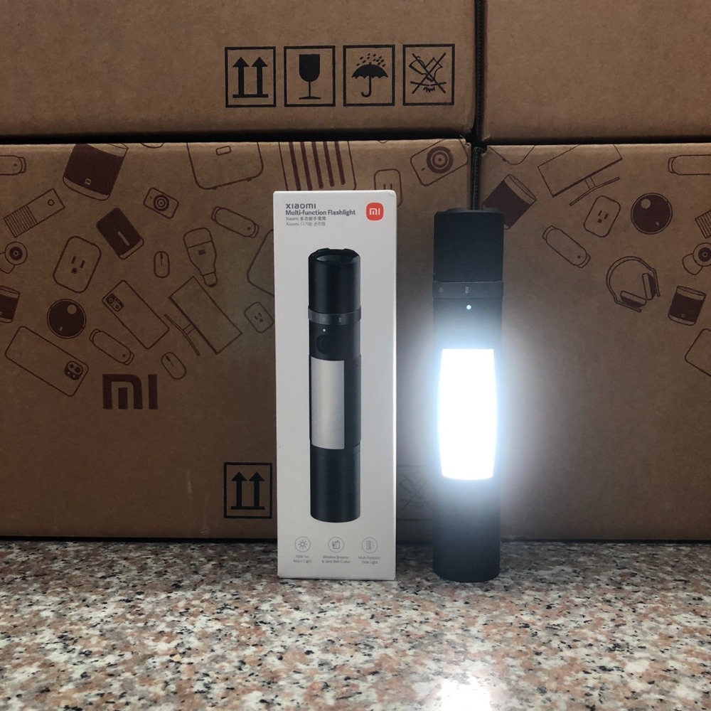 💖台灣小米公司貨💖 Xiaomi 多功能手電筒 小米多功能手電筒 小米手電筒 手電筒 照明 充電手電筒 露營燈-細節圖4