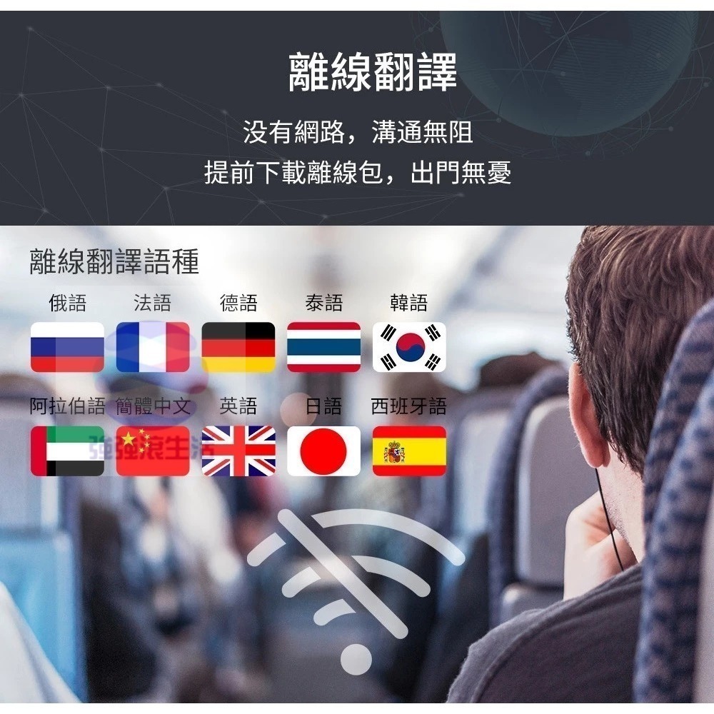 新莊Wooask AI智慧語音翻譯機 智慧雙向 語言學習 照相 錄音筆 W12 強強滾健康-細節圖4