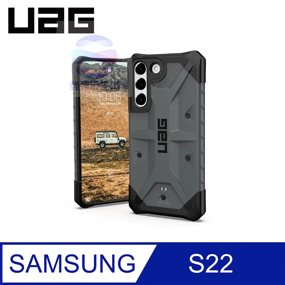 UAG Galaxy S22 plus ultra 頂級版耐衝擊保護殼 三星手機殼 + 實色 黑-細節圖9