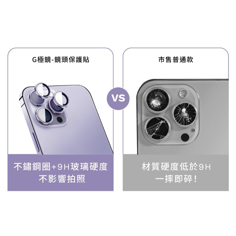 75海 GC G極鏡 iPhone 15 Pro /15 Pro Max 鈦合金 鏡頭保護鏡 三顆-細節圖5