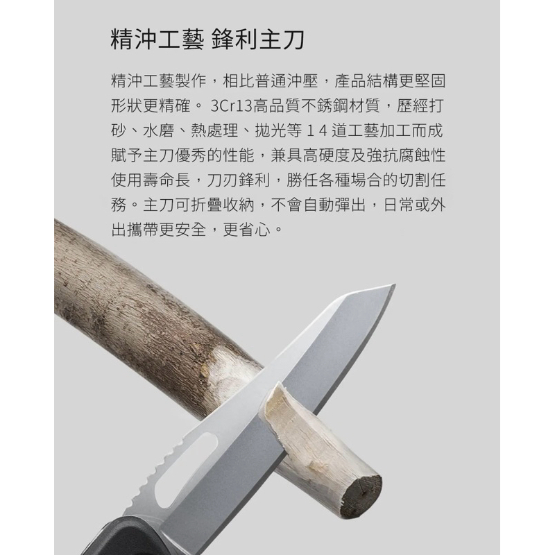 75海 小米有品-瑪斯工匠多功能斧頭 五金工具-細節圖7