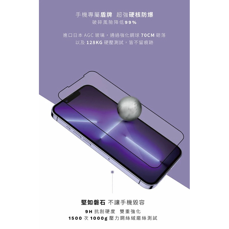 75海 GC G極鏡 iPhone 15系列 黑邊高清玻璃貼-細節圖8