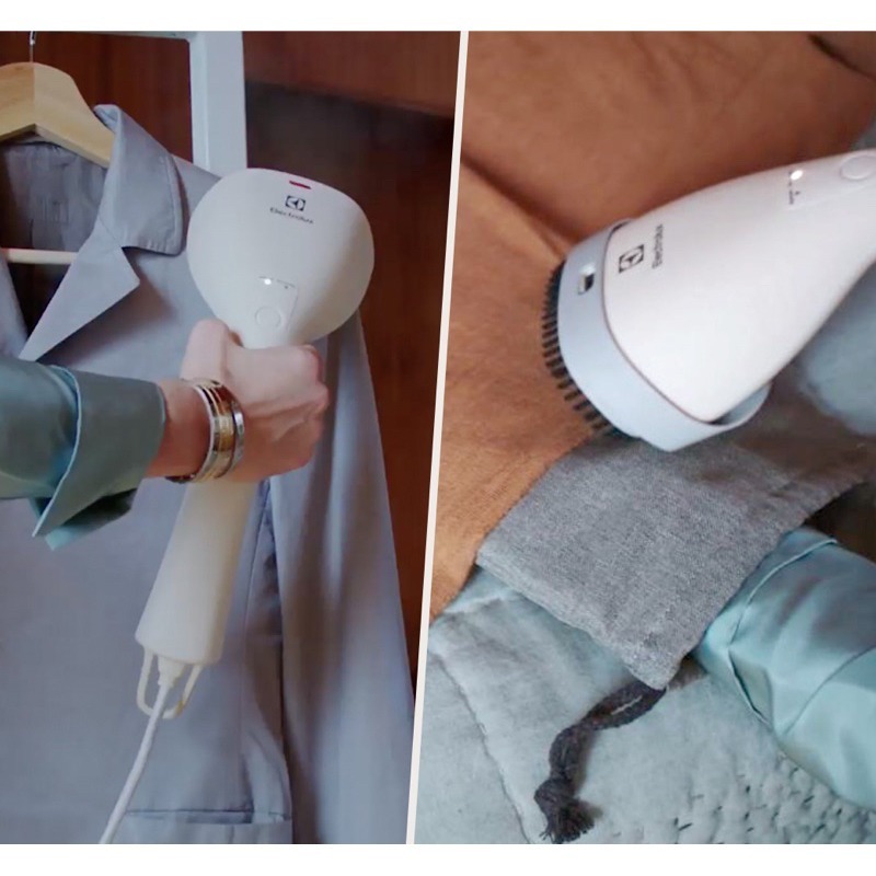 【Electrolux 伊萊克斯】UltimateCare700 兩用式手持蒸氣掛燙機 白/紫/黑灰 強強滾健康-細節圖3
