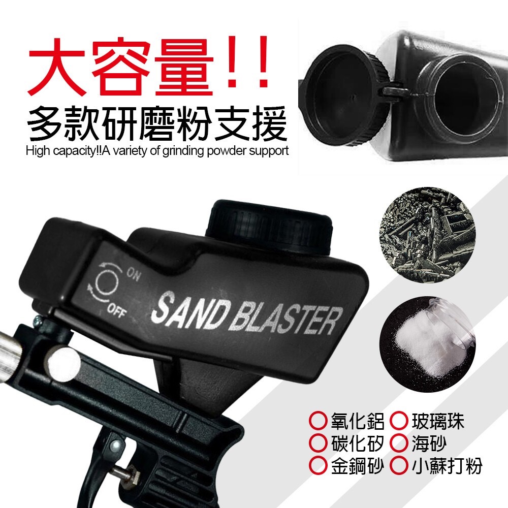 EZmakeit-WM7345R小型手持式氣動噴砂槍-細節圖8