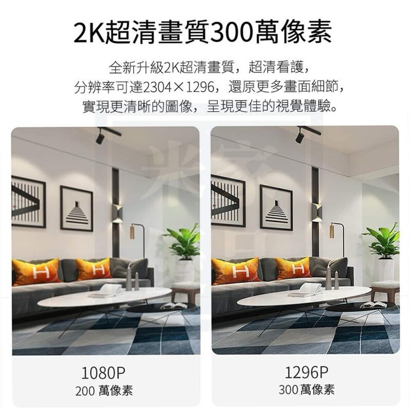 【小米】xiaovv 2K米家智雲台攝影機 攝影機 攝像鏡頭 錄影 監視 監控 錄影機 強強滾健康-細節圖4