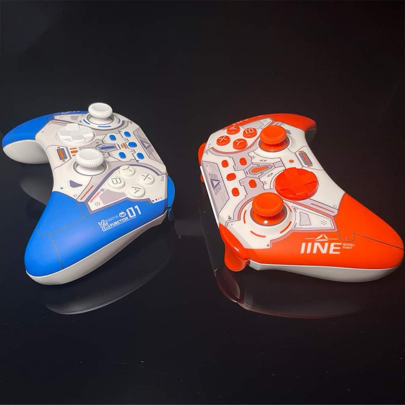 75海 任天堂SwitchPro控制器 墨攻機甲/支援巨集喚醒/無線連接/震動反饋/連發-細節圖4