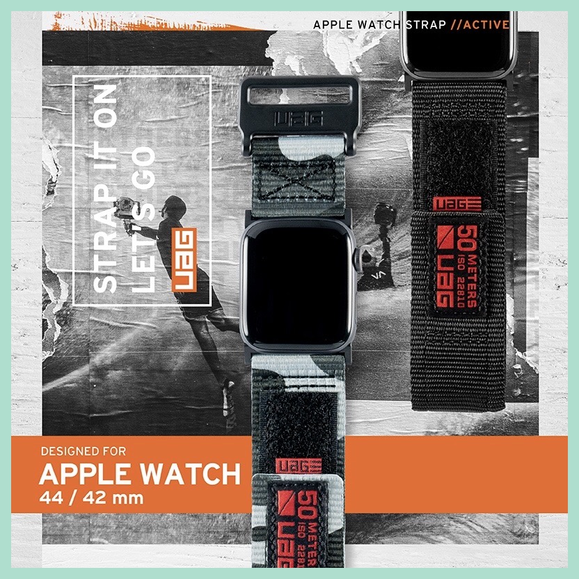 強強滾-UAG Apple Watch 42/44mm 時尚錶帶-細節圖2