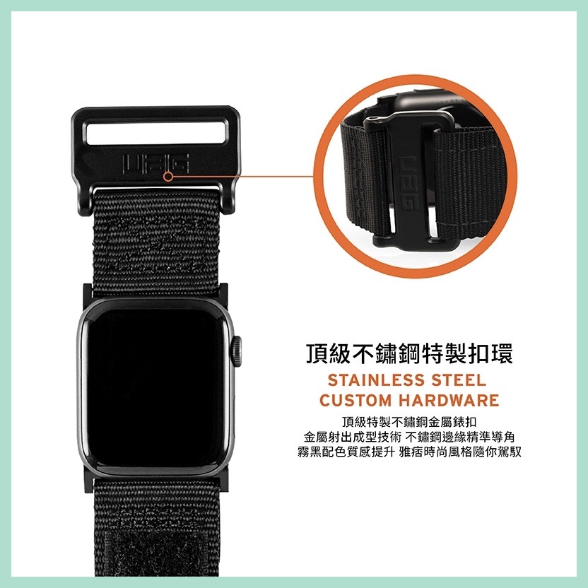 強強滾-UAG Apple Watch 42/44mm 時尚錶帶-細節圖7