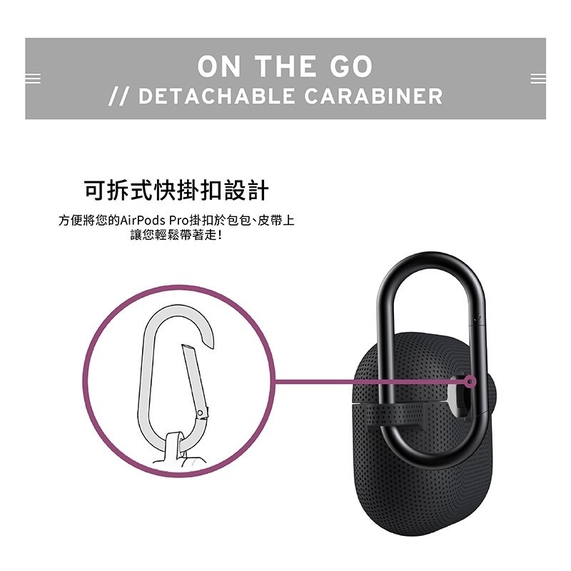 強強滾w-[UAG] AirPods Pro 耐衝擊保護殼-細節圖6