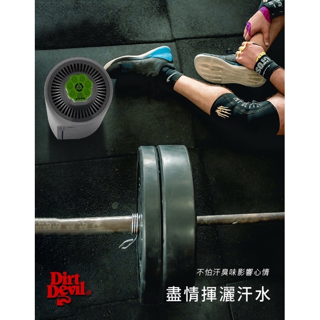 強強滾生活 美國Dirt Devil Badgir 充電式鋰電無線 空氣清淨機 汽車用-細節圖8