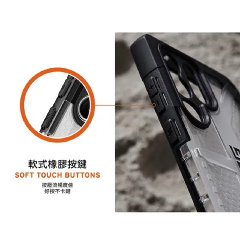 新莊 UAG Galaxy S23 Ultra 耐衝擊保護殼-透明 強強滾健康-細節圖8