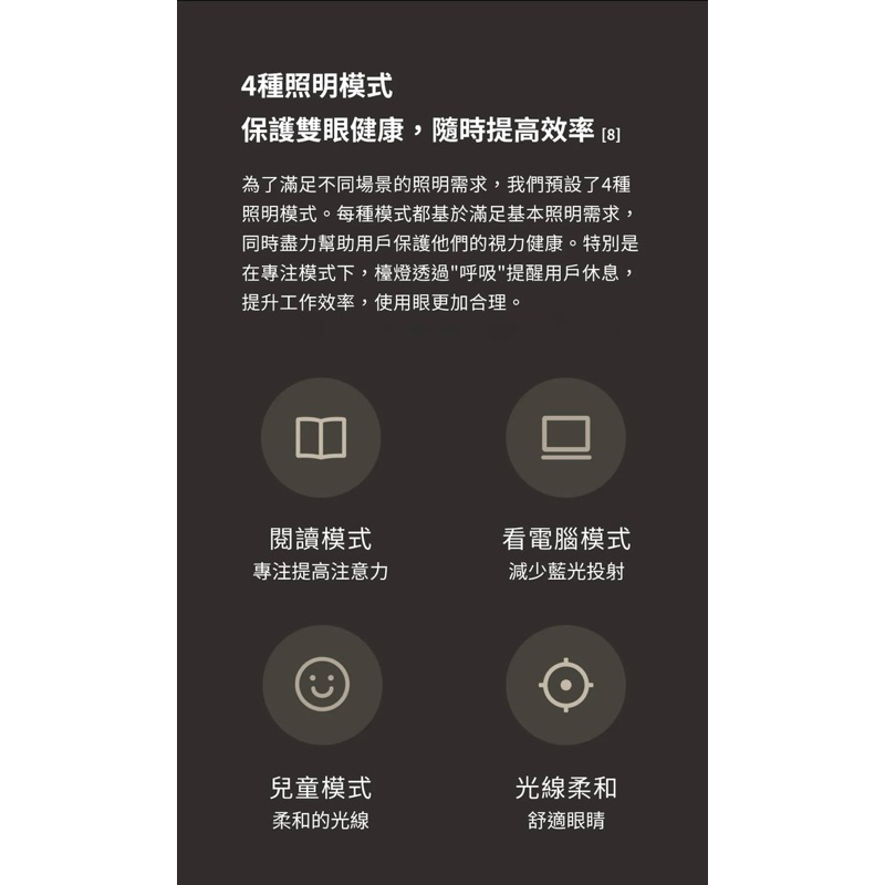75海 米家 LED 智慧檯燈 1S 台灣版-細節圖7