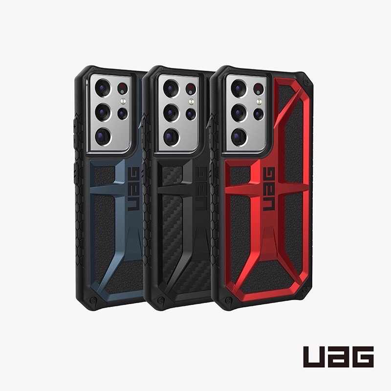 強強滾w-【UAG】Galaxy S21 Ultra 頂級版耐衝擊保護殼-頂級款 (美國軍規 防摔殼 手機殼)