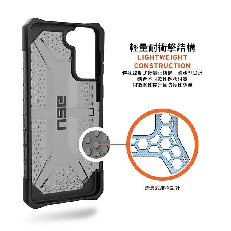 【UAG】Galaxy S21+ 耐衝擊保護殼-透色款 (美國軍規 防摔殼 手機殼)-細節圖4