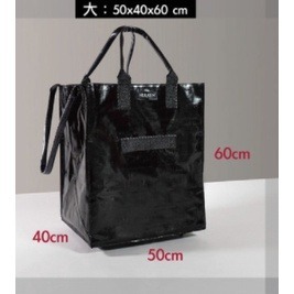 瑞士HULKEN® 浩肯包 2.0 有蓋子行李包 購物包 旅行托包 強強滾生活 黑/銀 手提包 推車包 背包 強強滾生活-細節圖7