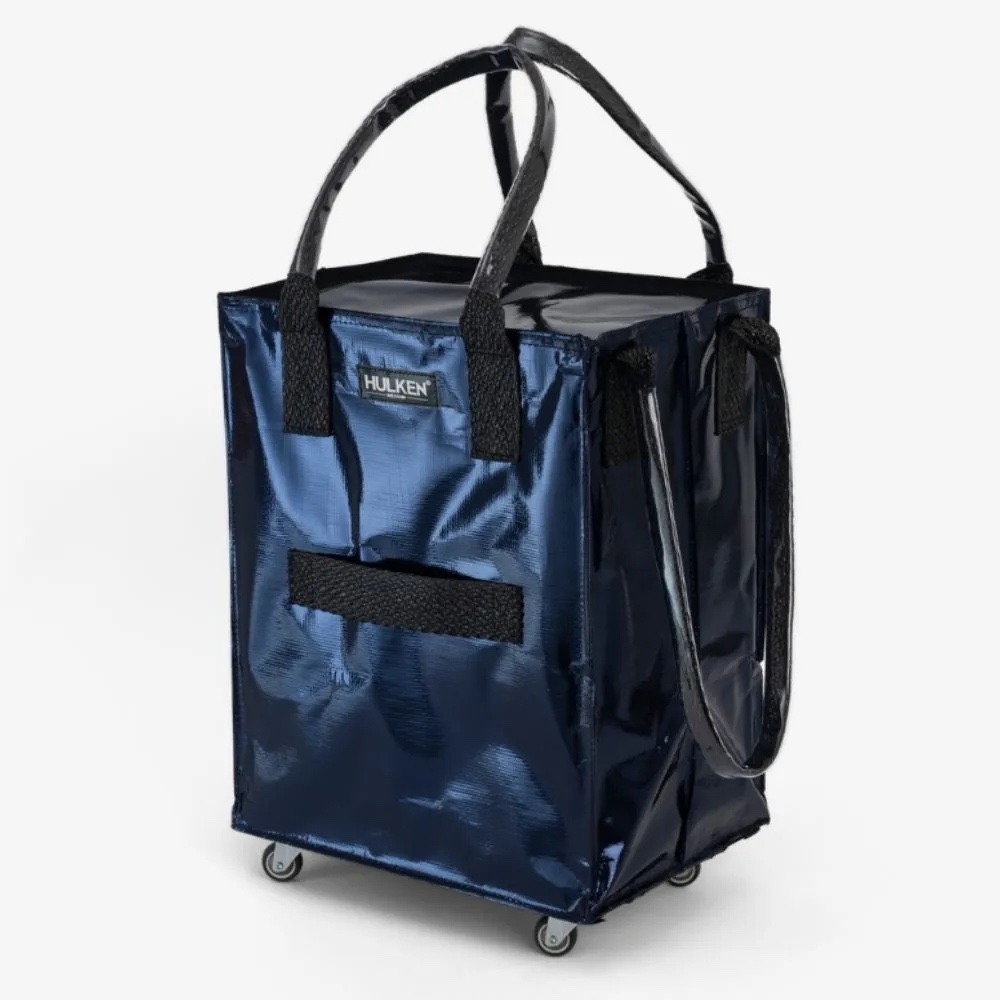 新莊 2代 HULKEN®浩肯包｜折疊多輪推車 大型購物推車 購物袋 折疊推車 環保材質 環保購物袋 大容量 大包-細節圖4