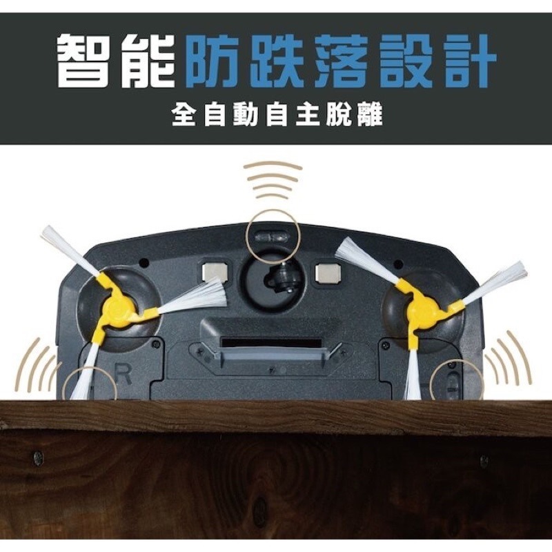 HERAN SUPERSONIC 超薄掃地機器人 禾聯、乾濕兩用拖地機 拖把-細節圖4