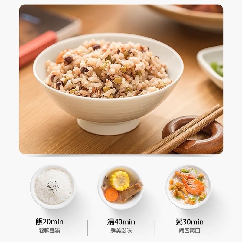 小新 多功能2L微電腦電子鍋 黑晶釜電鍋 不沾電鍋 電飯鍋 煮飯鍋 燉鍋-細節圖4