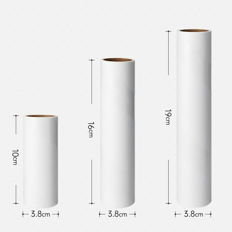 黏毛器 黏毛滾輪捲紙補充包 黏毛器補充捲 黏毛器 清除毛屑粉塵 加長型清潔滾輪 黏毛捲紙補充包 除塵紙-細節圖3