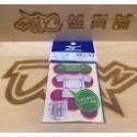【WTC雜貨舖】MIZUNO 號碼扣 路跑號碼布用-規格圖1