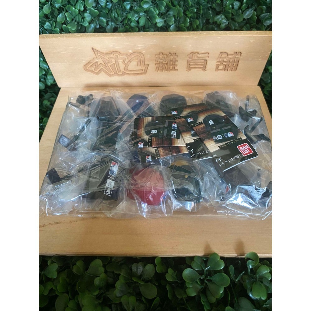 【WTC雜貨舖】BANDAI NEW ERA MLB 球帽造型扭蛋 一組六款合售 無蛋殼-細節圖2