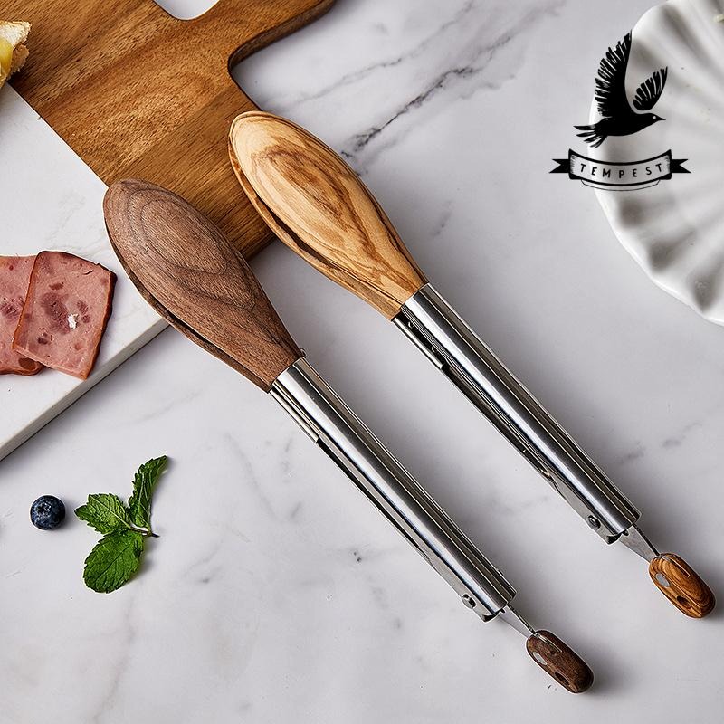 【原木飄香】鱷魚口食物夾 食品夾子 木製食物夾 原木食物夾 食物夾 料理夾 烤肉夾 麵包夾 烘焙料理 牛排夾 沙拉夾-細節圖8