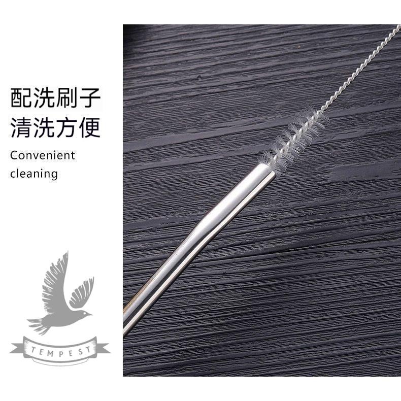 【買一送一】不鏽鋼吸管勺 不鏽鋼吸管 加長 環保吸管 吸管 吸管湯匙 不鏽鋼 吸管 冰霸杯 吸管 保溫瓶 吸管 吸管杯子-細節圖3