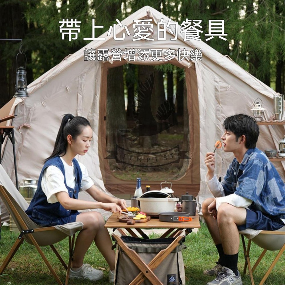 【送戰術掛勾】純鈦餐具組 鈦餐具 露營用品 純鈦 鈦筷子 鈦湯匙 露營 鈦餐具組 露營純鈦餐具 旅行餐具 純鈦刀 鈦叉-細節圖9