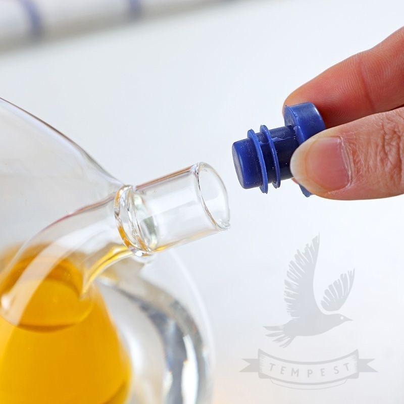 【雙口瓶中瓶】高硼矽玻璃壺 玻璃油罐 雙口玻璃瓶 玻璃水壺 玻璃瓶 紅酒玻璃瓶 紅酒玻璃罐 紅酒瓶 雙口罐 雙口酒瓶 酒-細節圖4