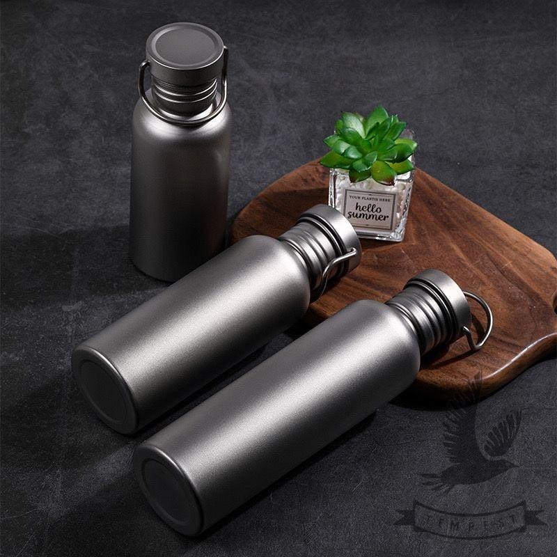 【送杯套】純鈦運動水壺 鈦杯 飲水壺 露營戶外騎行遠足鈦水壺 鈦水壺 純鈦寬口運動 露營輕量水壺 鈦水杯 鈦酒壺-細節圖8