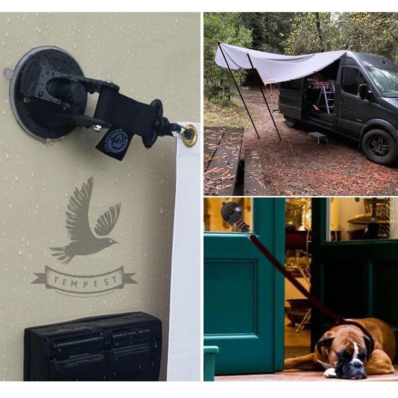 【吸力超強】真空吸盤掛勾 吸盤扣 重型戶外吸盤 帳篷橡膠強力吸盤 吸盤 遮陽板吸盤 吸盤掛勾 車露吸盤 帳篷吸盤 露營勾-細節圖9