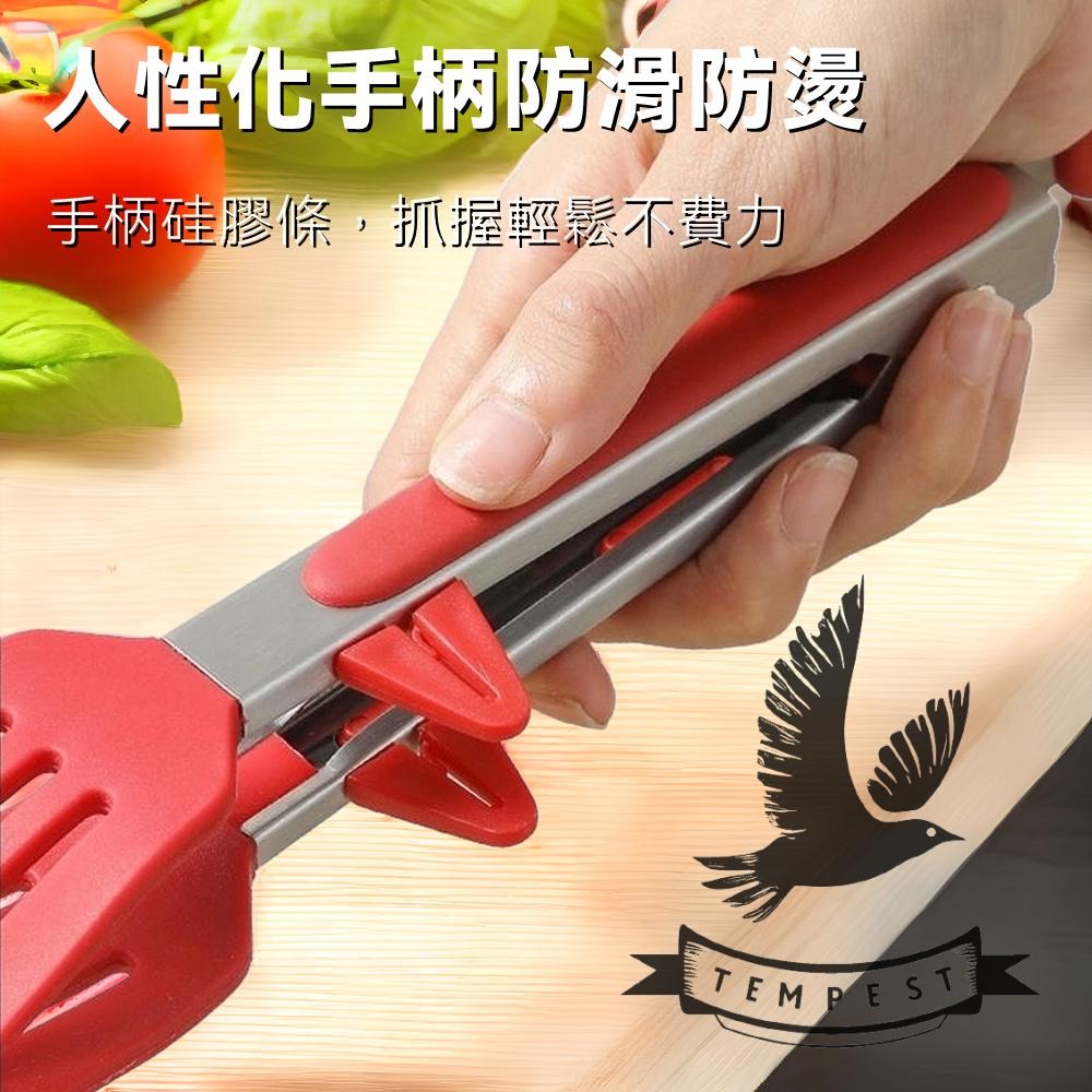 【耐230°C高溫】 矽膠食物夾 食品夾 矽膠食物夾 矽膠夾 食物夾 料理夾 烤肉夾 麵包夾 烘焙料理 牛排夾 可用於油-細節圖7