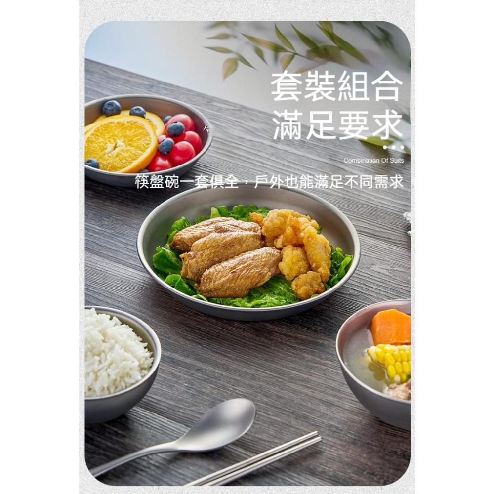 【雙層鈦製作】純鈦金屬碗 戶外登山露營碗 輕量碗 鈦碗具 露營碗 雙層隔熱鈦碗 鈦金屬餐碗 露營飯碗 防燙防摔兒童碗-細節圖5