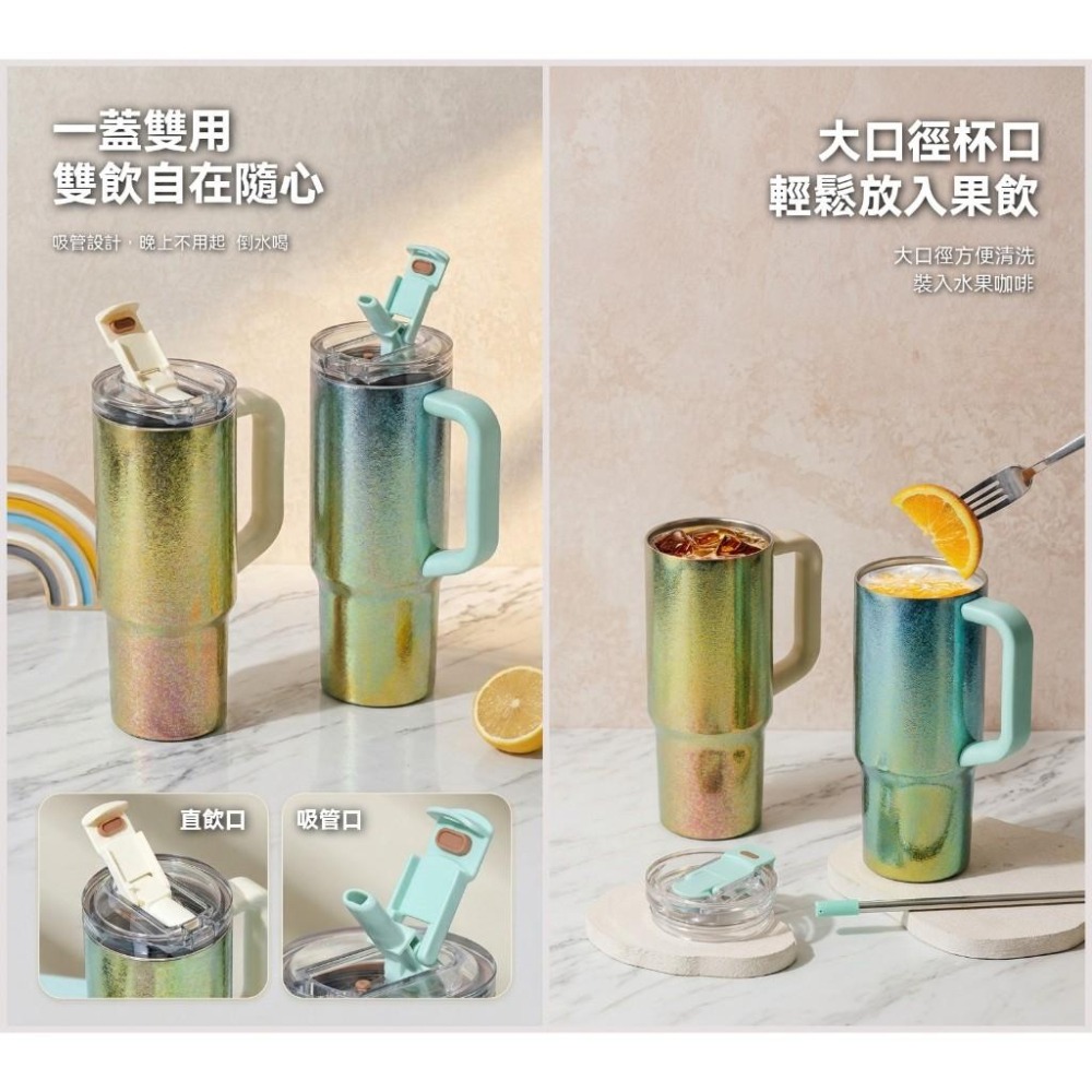 TEMPEST 純鈦冰霸杯 1000ml 純鈦冰壩杯 純鈦雙層冰霸杯 純鈦運動冰霸杯 冰霸杯 純鈦保冷杯 附鈦吸管-細節圖5