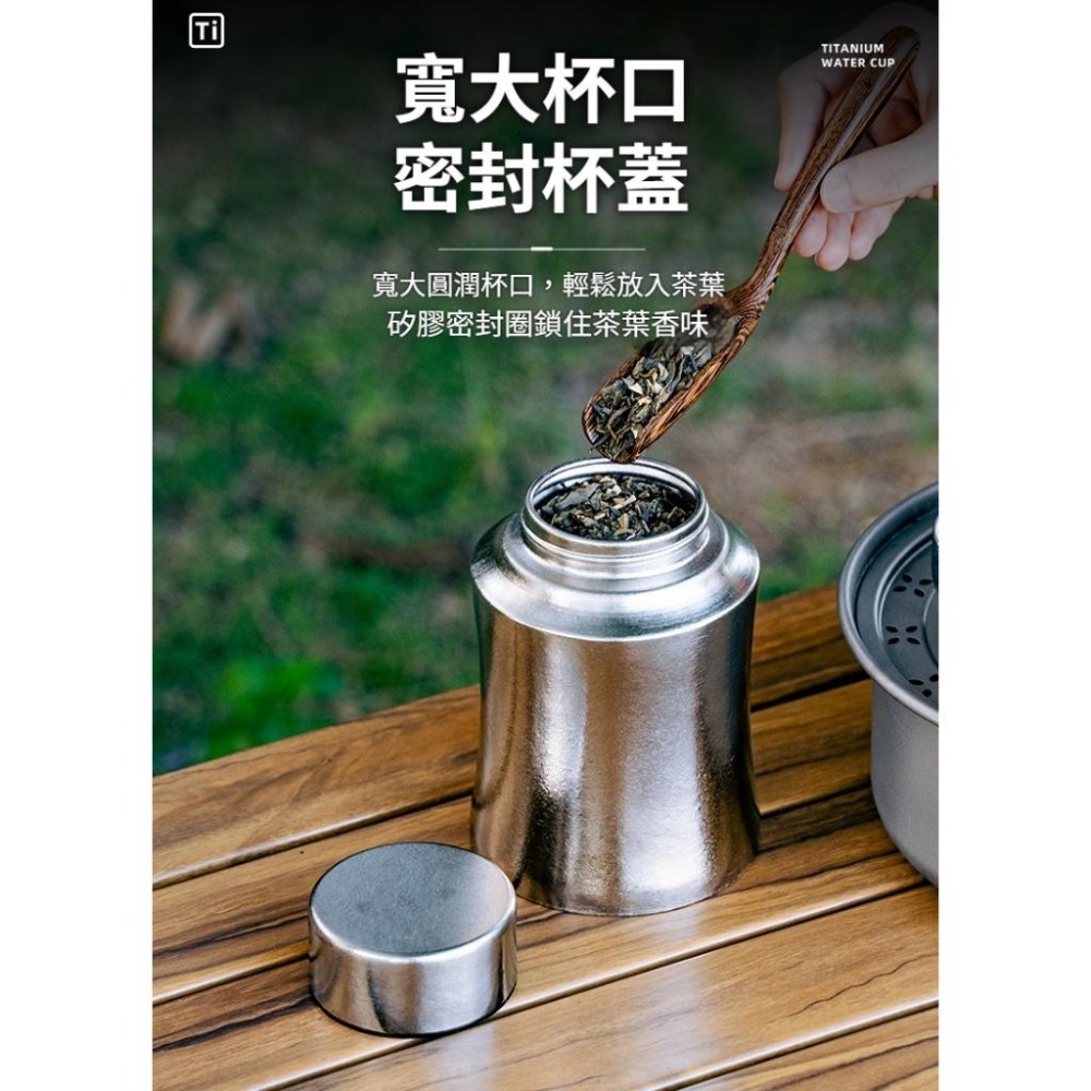 TEMPEST 純鈦茶葉罐 700~1200ml 純鈦茶葉盒 純鈦茶罐 純鈦茶葉儲存罐 純鈦茶具 純鈦密封茶罐 純鈦罐-細節圖3