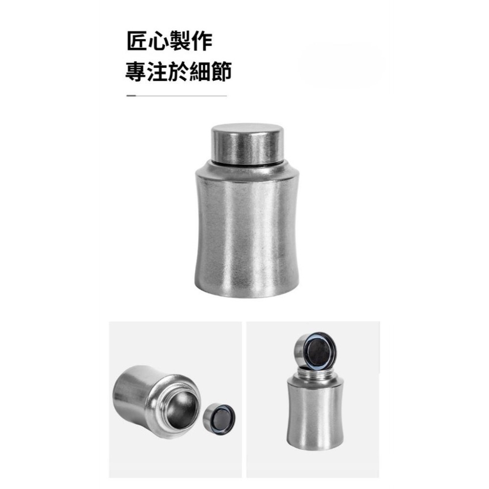 TEMPEST 純鈦茶葉罐 700~1200ml 純鈦茶葉盒 純鈦茶罐 純鈦茶葉儲存罐 純鈦茶具 純鈦密封茶罐 純鈦罐-細節圖8
