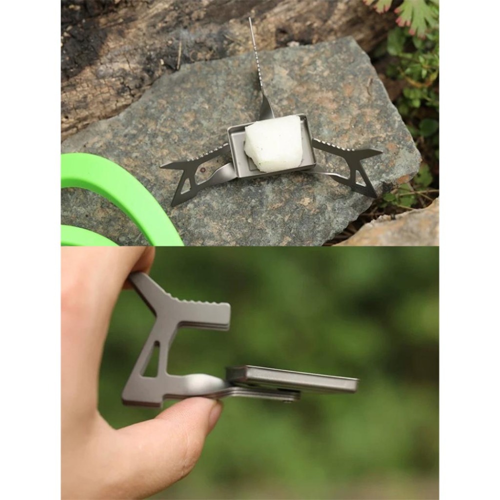 TEMPEST 純鈦酒精爐 3x4.6cm 純鈦酒精塊爐 純鈦迷你酒精塊爐 純鈦戶外酒精塊爐 純鈦輕量酒精塊爐-細節圖4