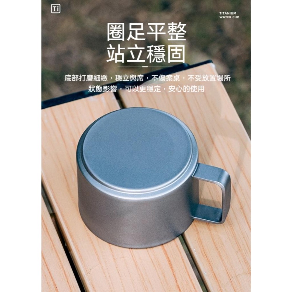 TEMPEST 純鈦義式咖啡杯 6.3x4.3cm 純鈦義式雙層杯 鈦金屬義式雙層杯 高端義式雙層杯 便攜義式雙層杯-細節圖7