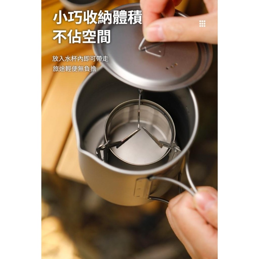 TEMPEST 純鈦酒精爐 80~100ml 純鈦迷你酒精爐 純鈦戶外酒精爐 純鈦輕量酒精爐 登山酒精爐 純鈦野營酒精爐-細節圖8