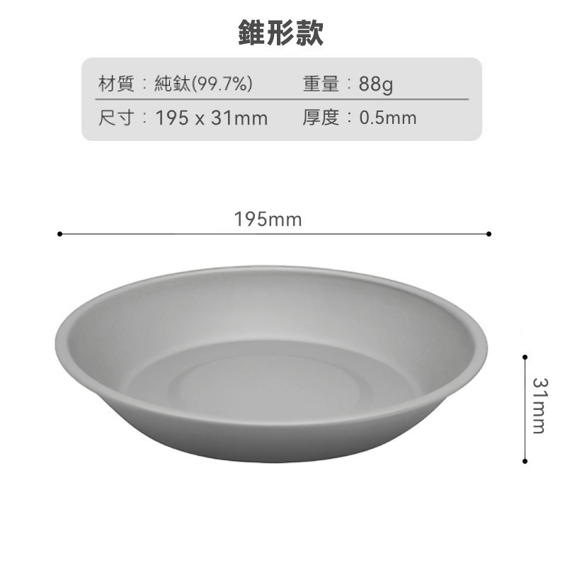 【Ø195x31mm】【4號 飛碟款】