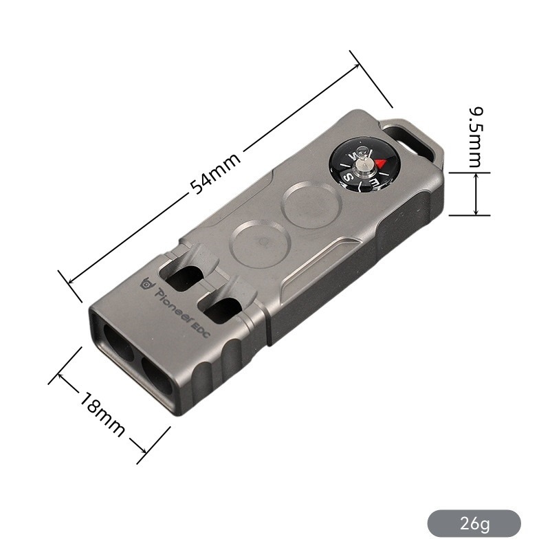 【雙管口哨-C款】噴砂