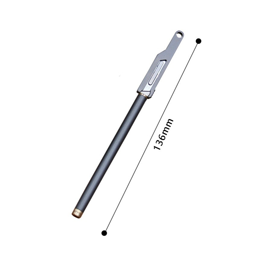 【工具刀款】136mm 鈦灰色